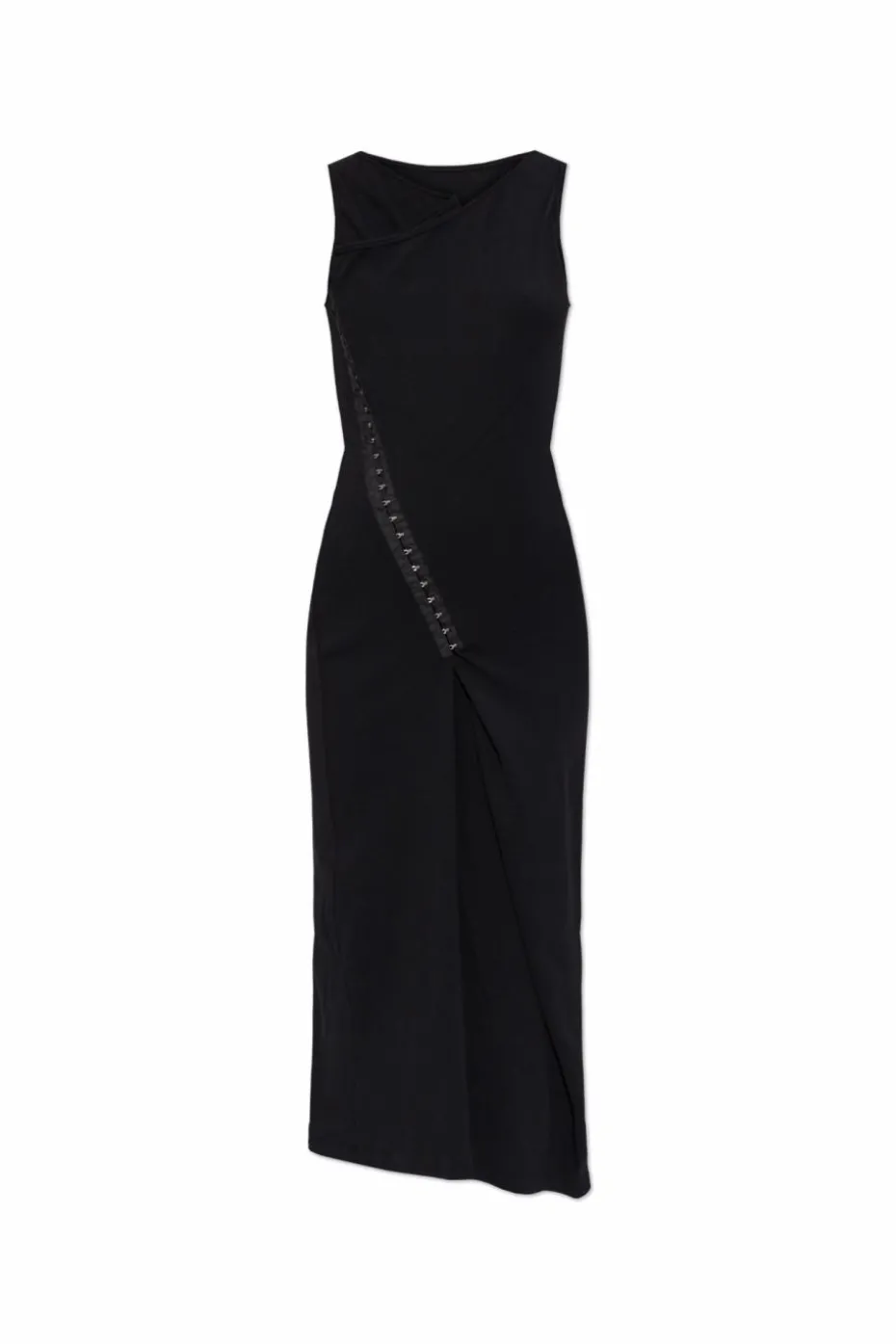 MM6 Maison Margiela CZARNY Sukienka bez rękawów
