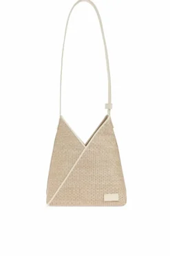 MM6 Maison Margiela kremowy Torba na ramię