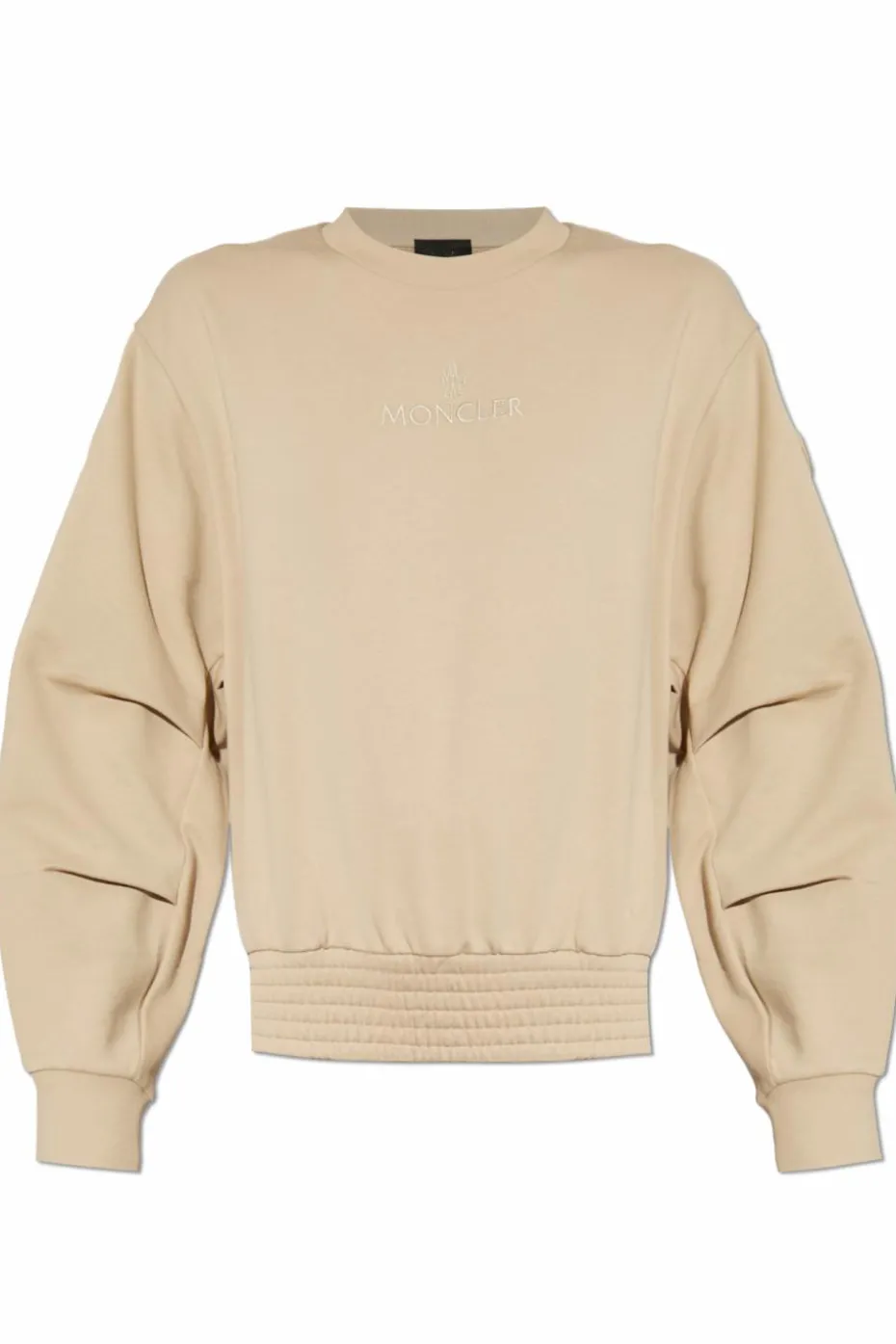 Moncler beżowy Bluza z logo