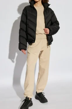 Moncler beżowy Bluza z logo