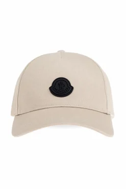 Moncler beżowy Czapka z daszkiem