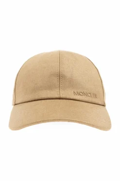 Moncler beżowy Czapka z daszkiem