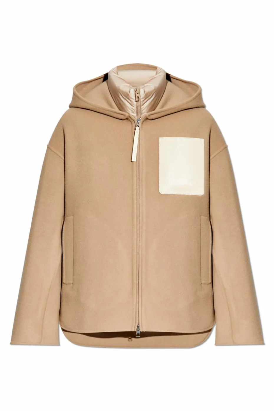 Moncler beżowy Dwuwarstwowa kurtka `Almandine`