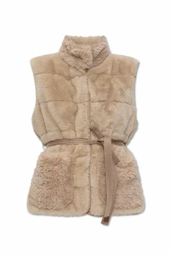 Moncler beżowy Kamizelka `Joui`