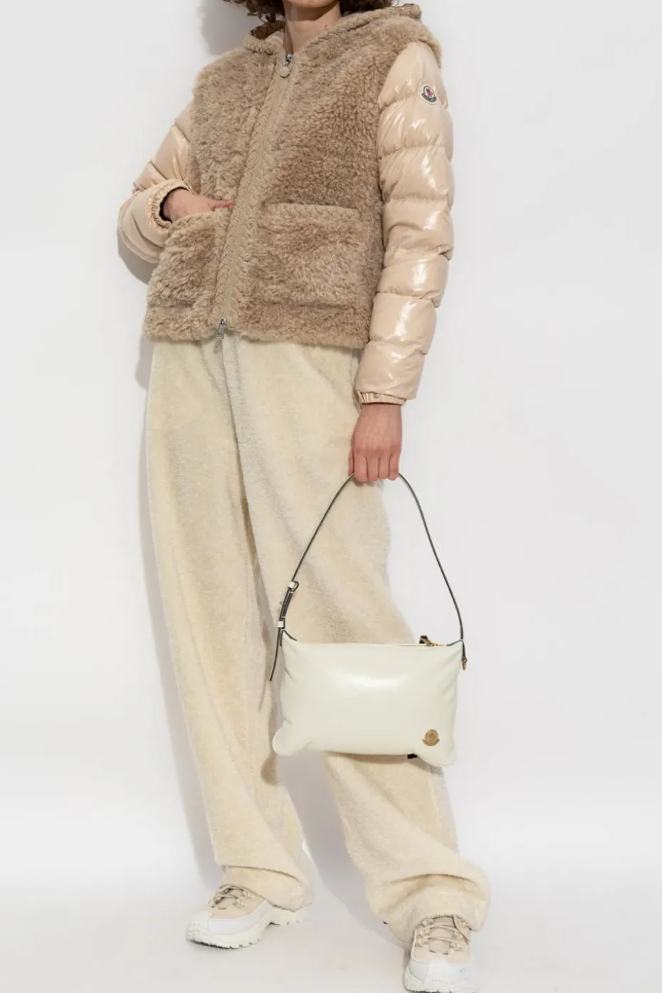 Moncler beżowy Kurtka puchowa `Plantay`