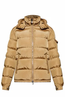 Moncler beżowy Kurtka puchowa `Maya`