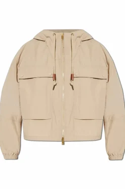 Moncler beżowy Kurtka `Sauvan`