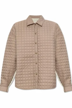 Moncler beżowy Pikowana koszula
