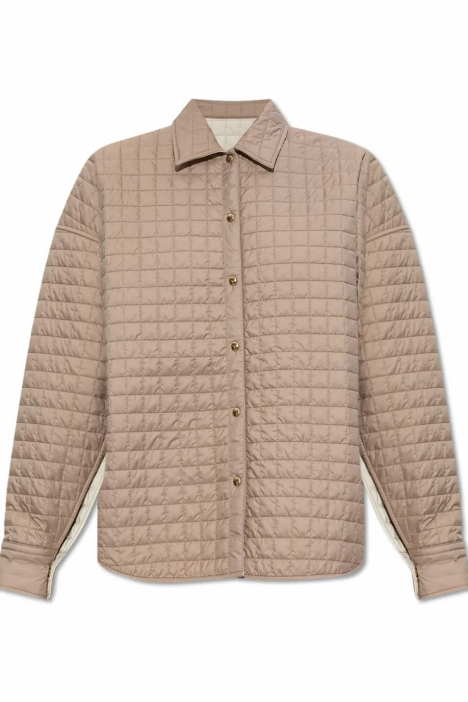 Moncler beżowy Pikowana koszula