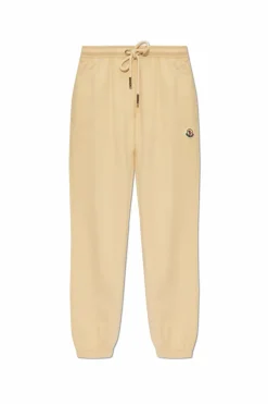 Moncler beżowy Spodnie dresowe