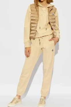 Moncler beżowy Spodnie dresowe