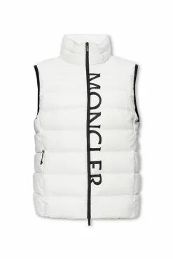 Moncler BIAŁY Kamizelka ‘Cenis’