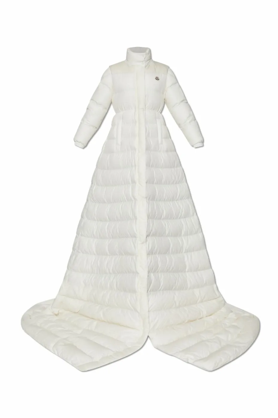 Moncler BIAŁY Płaszcz puchowy `Verone` z kolekcji `RE/ICONS`