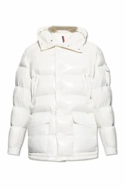 Moncler BIAŁY Puchowa kurtka `Chiablese`