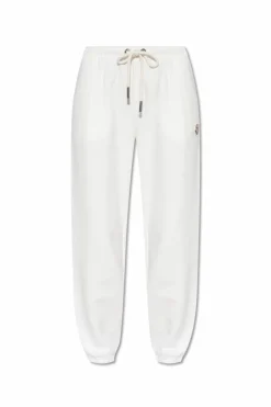Moncler BIAŁY Spodnie dresowe