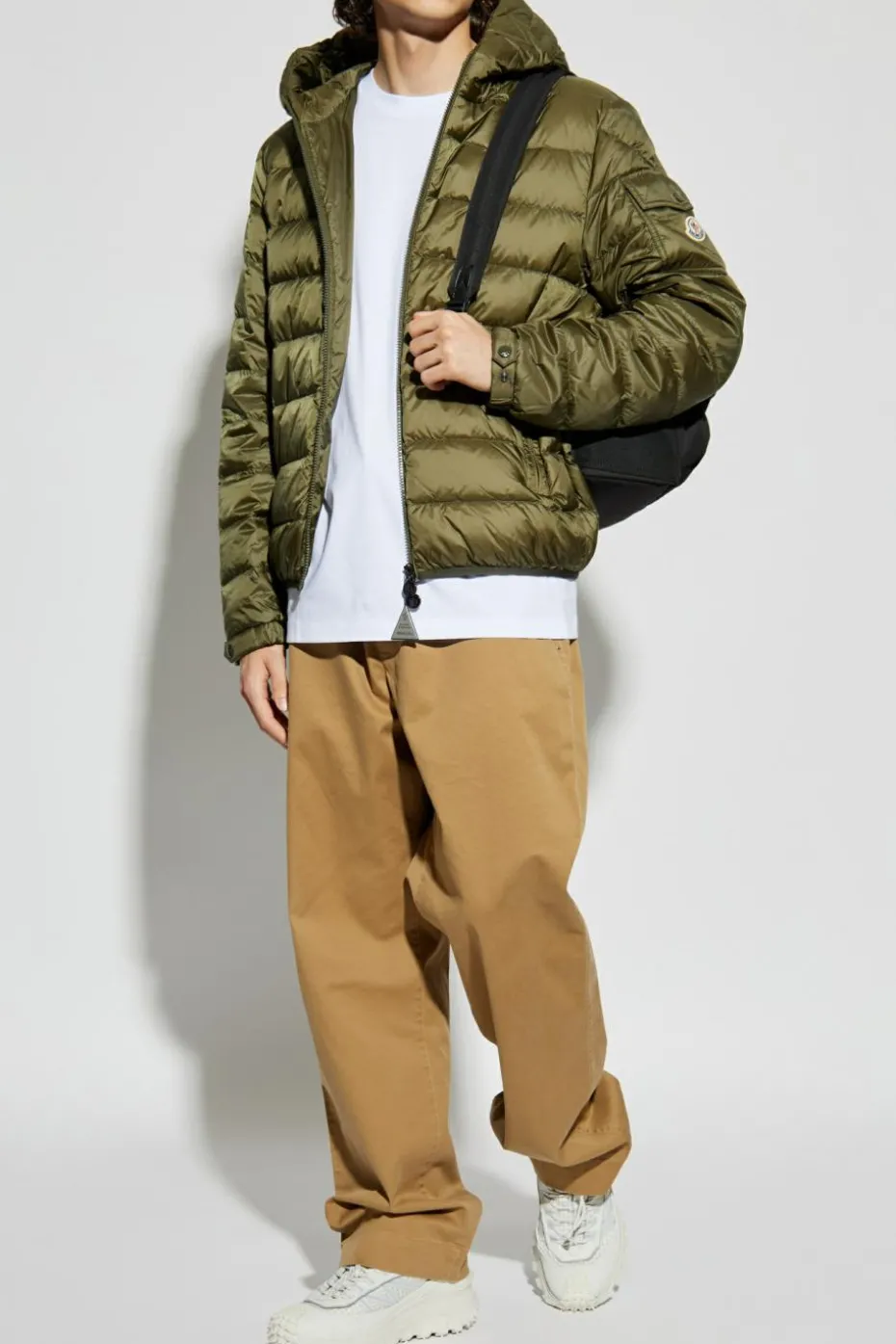 Moncler BIAŁY Trójpak t-shirtów