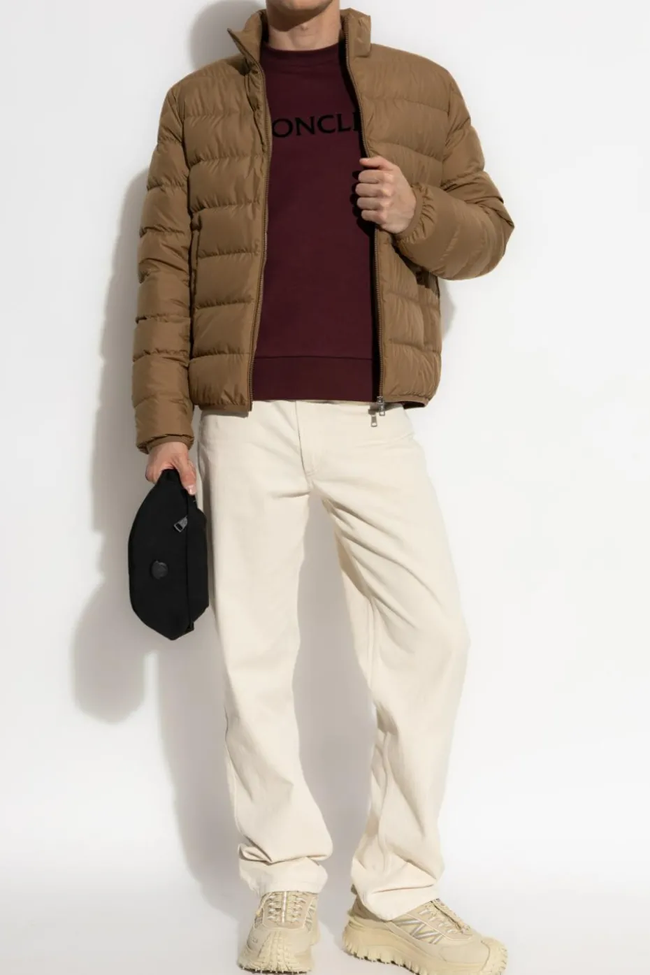 Moncler BORDO Bluza z logo