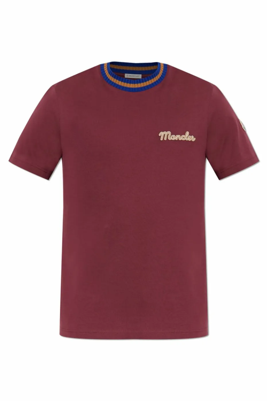 Moncler BORDO T-shirt z logo