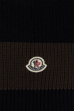 Moncler BRĄZOWY Bawełniany szal
