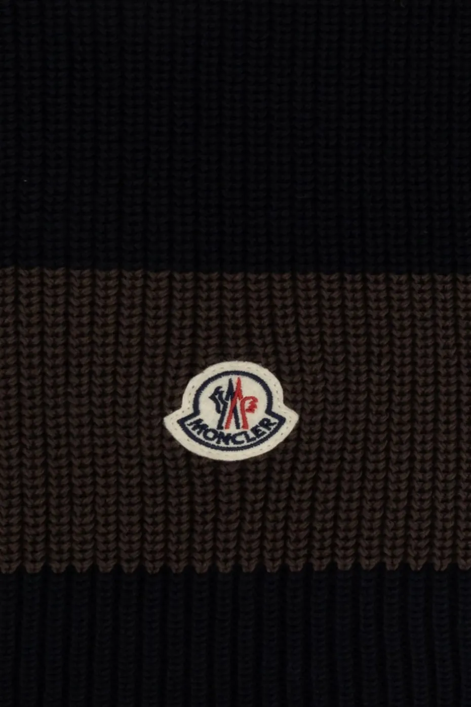 Moncler BRĄZOWY Bawełniany szal
