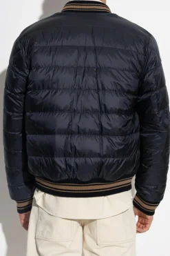 Moncler BRĄZOWY Dwustronna kurtka puchowa