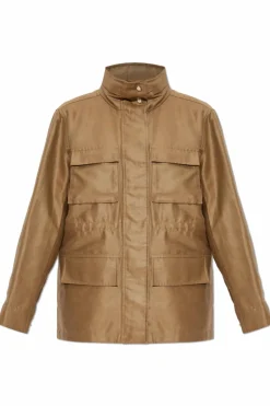 Moncler BRĄZOWY Kurtka `Agax`