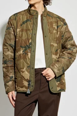 Moncler BRĄZOWY Kurtka dwustronna `Rentigant`