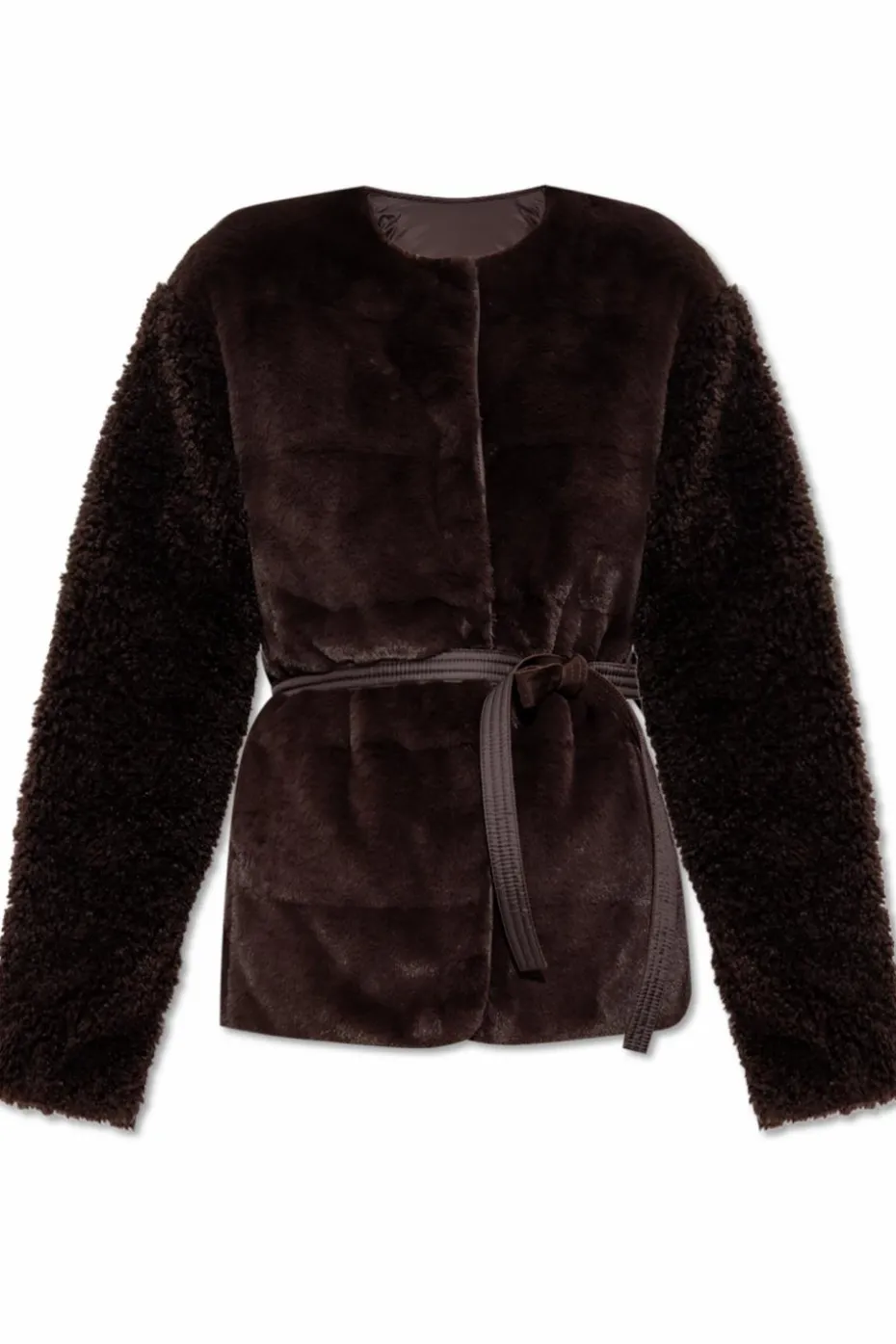 Moncler BRĄZOWY Kurtka puchowa `Jouilatt`