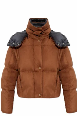 Moncler BRĄZOWY Kurtka puchowa ‘Paterne`