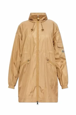 Moncler BRĄZOWY Parka `Adhemar`