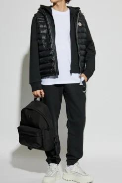 Moncler CZARNY Bluza z naszywką
