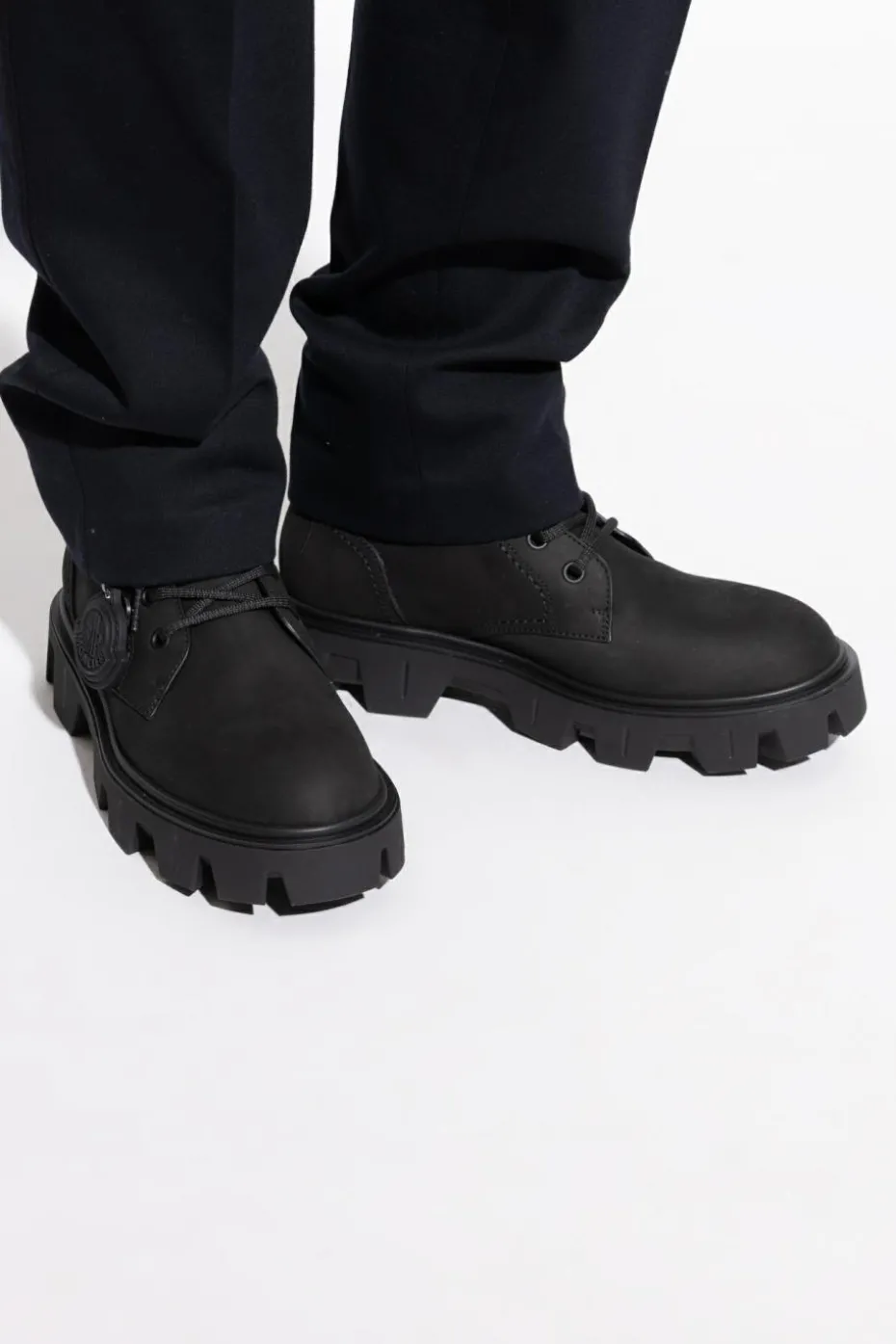 Moncler CZARNY Buty za kostkę `Peak City`