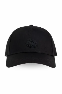 Moncler CZARNY Czapka z daszkiem