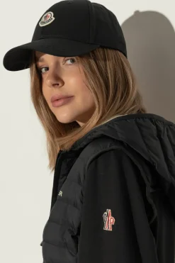 Moncler CZARNY Czapka z daszkiem