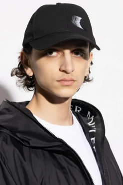 Moncler CZARNY Czapka z daszkiem