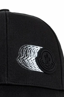 Moncler CZARNY Czapka z daszkiem