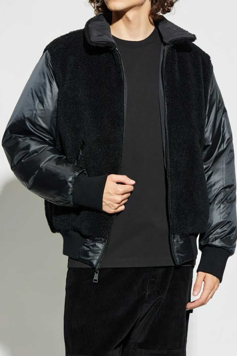 Moncler CZARNY Dwustronna kurtka `Maulevrier`