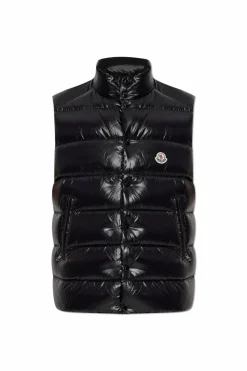 Moncler CZARNY Kamizelka puchowa `Tibb`