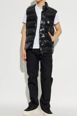 Moncler CZARNY Kamizelka puchowa `Tibb`
