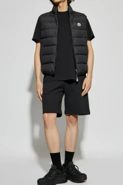 Moncler CZARNY Kamizelka puchowa `Contrin`