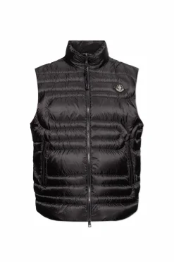 Moncler CZARNY Kamizelka puchowa `Emeishan`