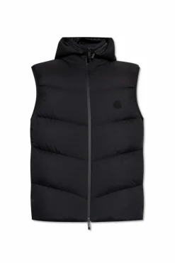 Moncler CZARNY Kamizelka `Guersac`