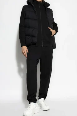 Moncler CZARNY Kamizelka `Guersac`