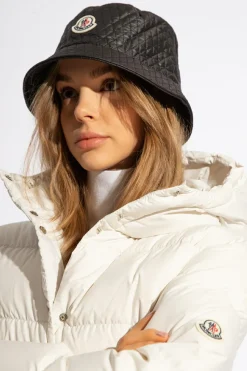 Moncler CZARNY Kapelusz z logo