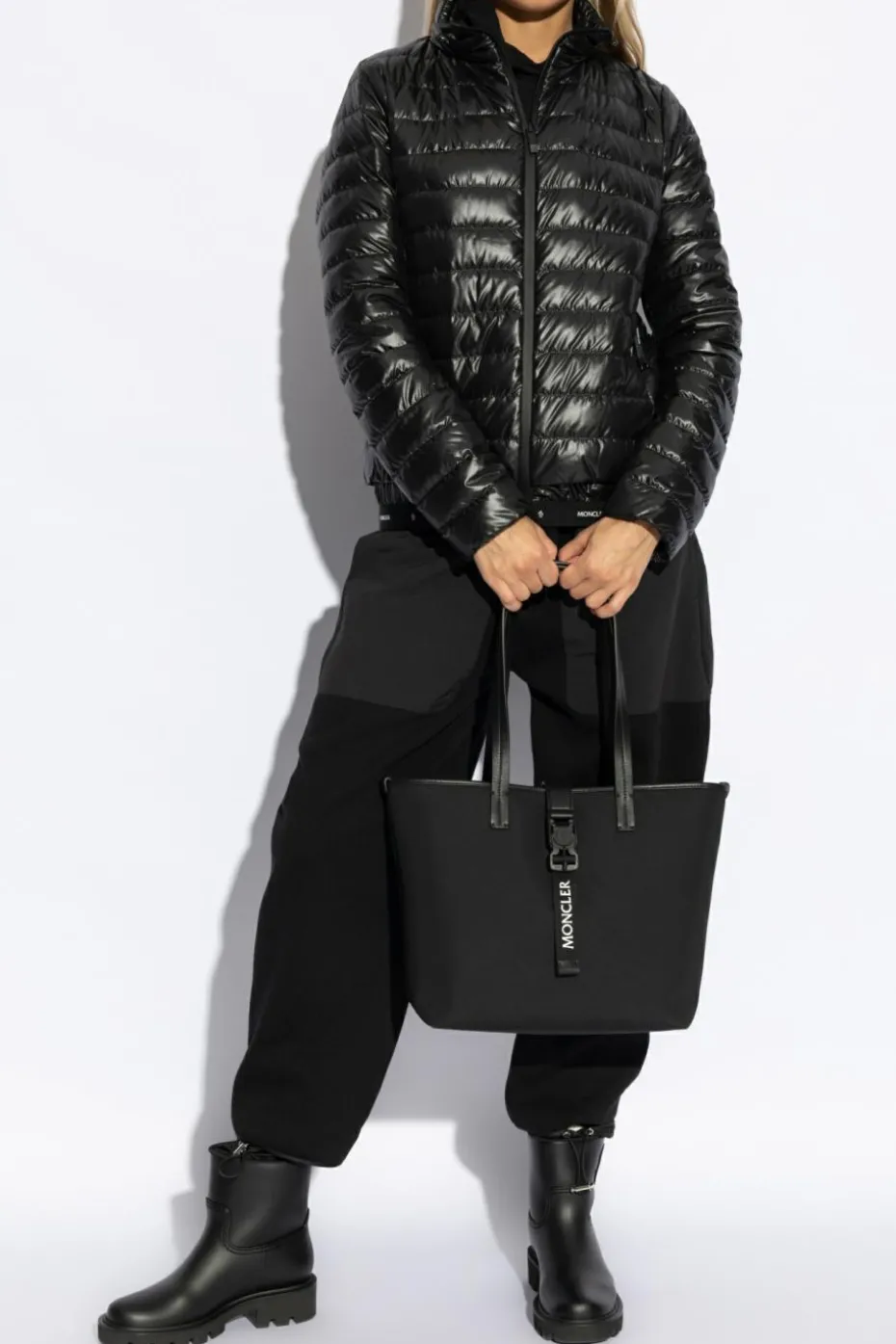 Moncler CZARNY Kurtka `Epigeo`