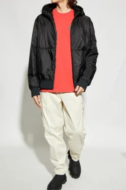 Moncler CZARNY Kurtka `Poiliot`