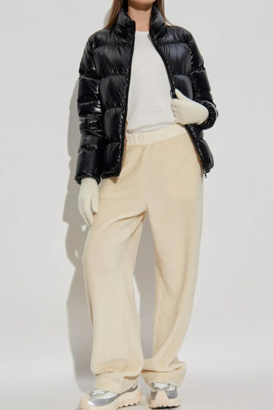 Moncler CZARNY Kurtka puchowa `Abbadia`