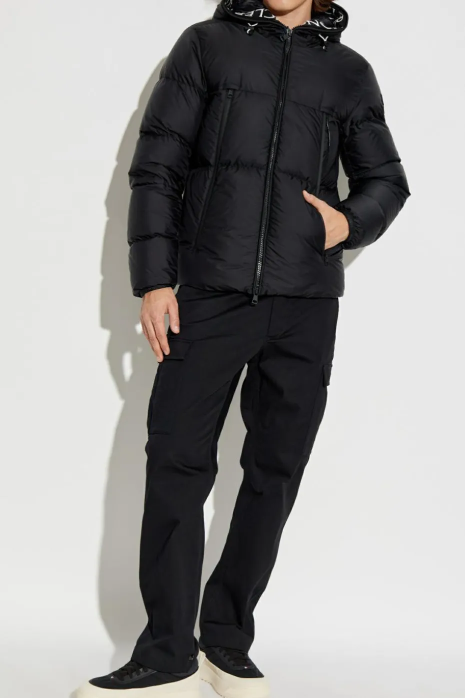 Moncler CZARNY Kurtka puchowa `Montcla`