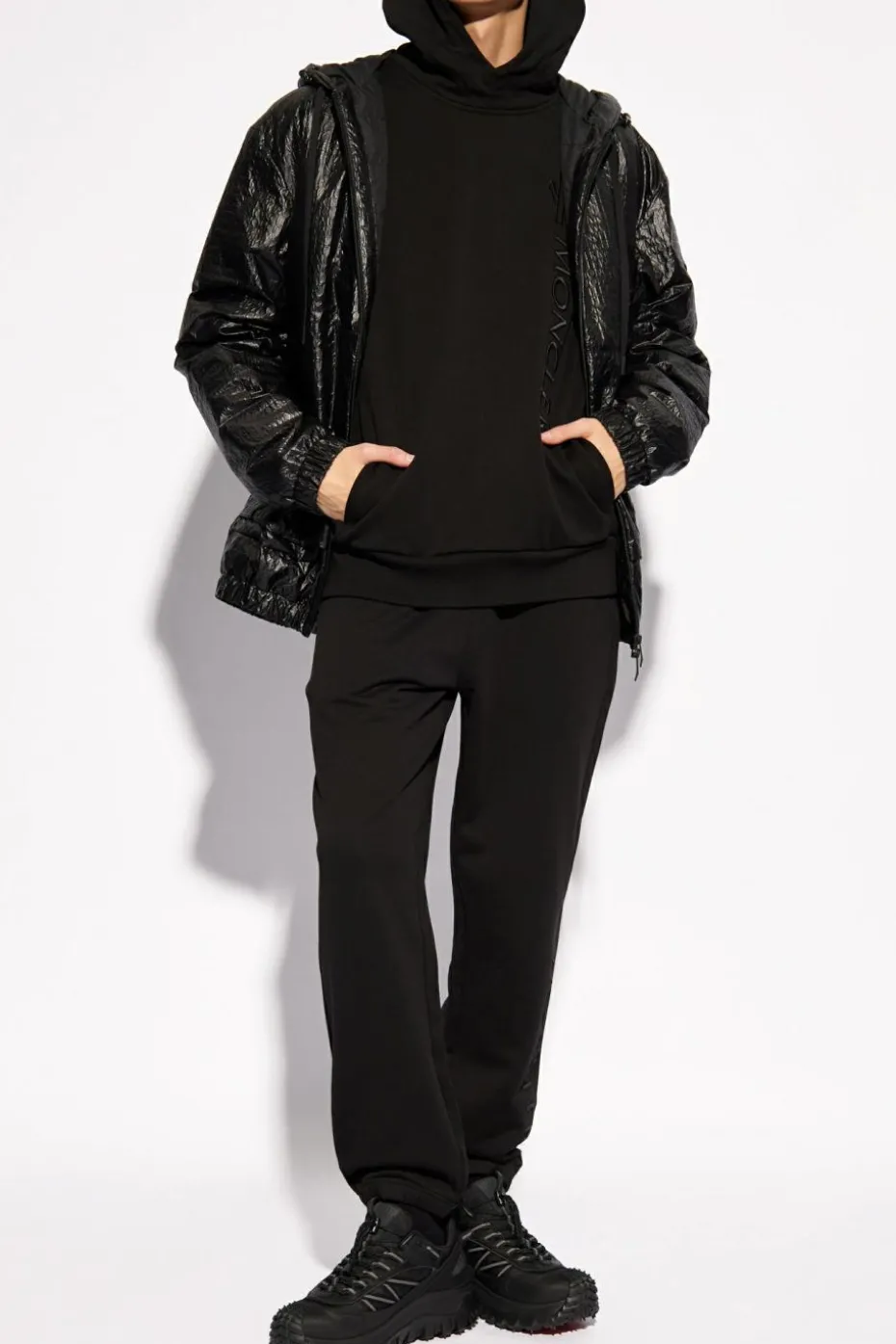 Moncler CZARNY Kurtka ‘Ramiere’
