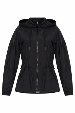 Moncler CZARNY Kurtka z kapturem `Vabre`